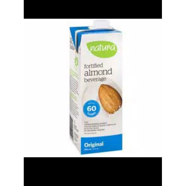 

Natura almond milk original susu almon 1ltr