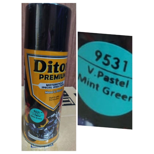 Diton premium v pastel mint green