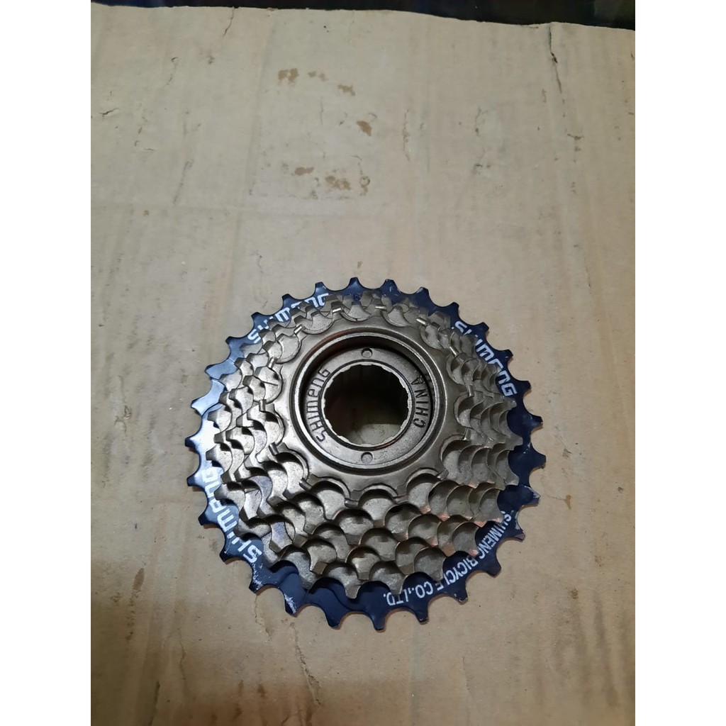 TERMURAH!!! Freewheel Sepeda 7 Speed Drat