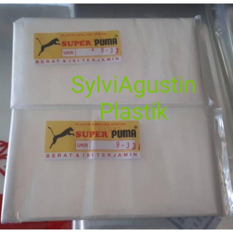 Plastik Es Batu Panjang uk. 9x33 cm / Plastik Es /Plastik PE