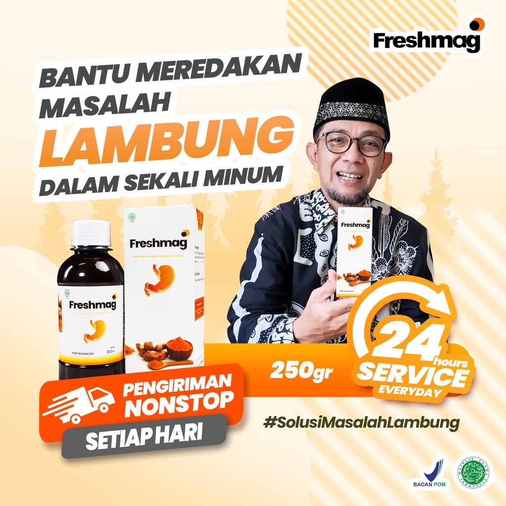 Madu Lambung Freshmag 200ml Asli Original Madu Maag dan Asam Lambung madu