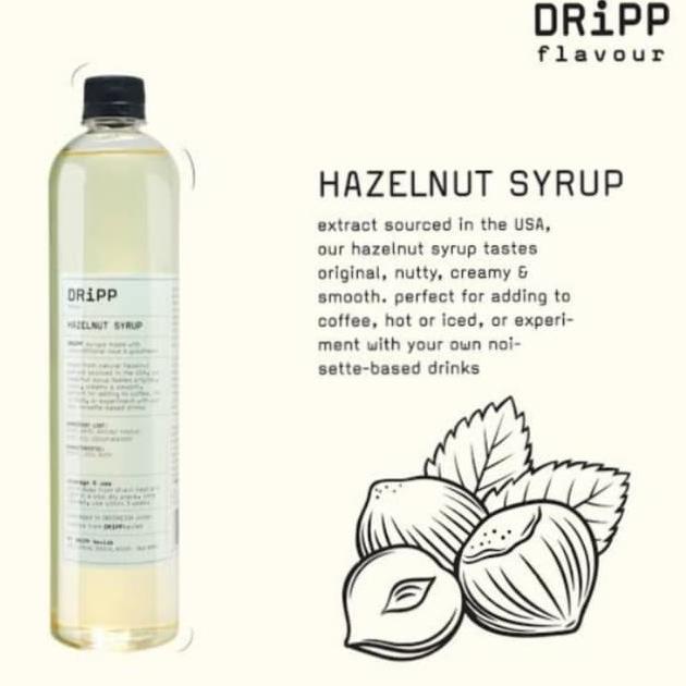 

DRiPP Hazelnut Syrup Sirup Dripp Flavour Ori