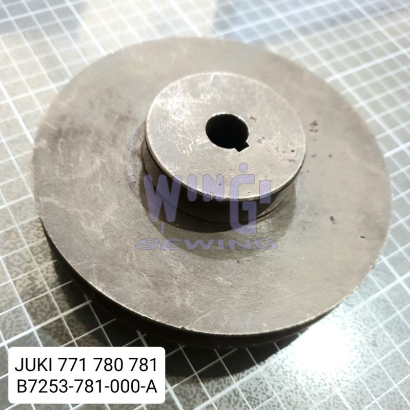 JUKI 771 780 781 Pulley Poly Poli Dinamo Mesin Lubang Kancing Industri