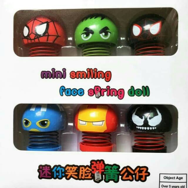 Boneka Emoji Dashboard Karakter Avangers Mini