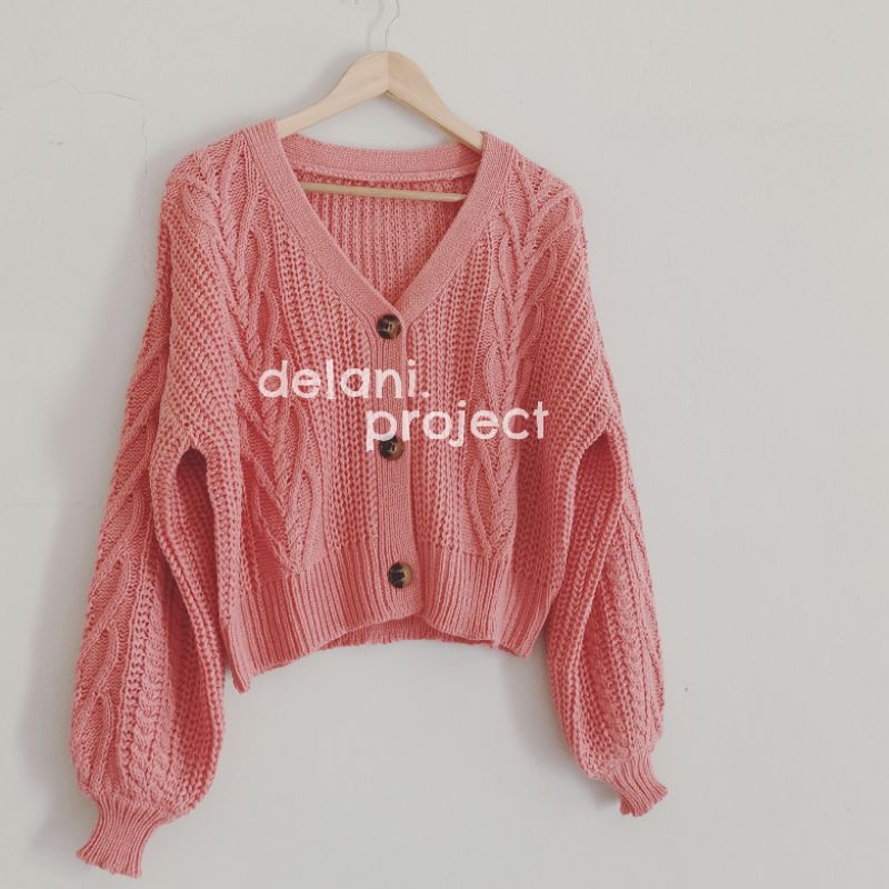 Delani.project Jiminie Crop Cardi