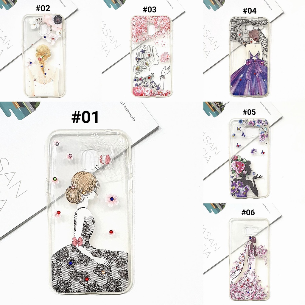 XIAOMI REDMI 3S 3 PRO 4X 5 5A 5 PLUS | ART SWAROSKI Soft Case Bening Transparant