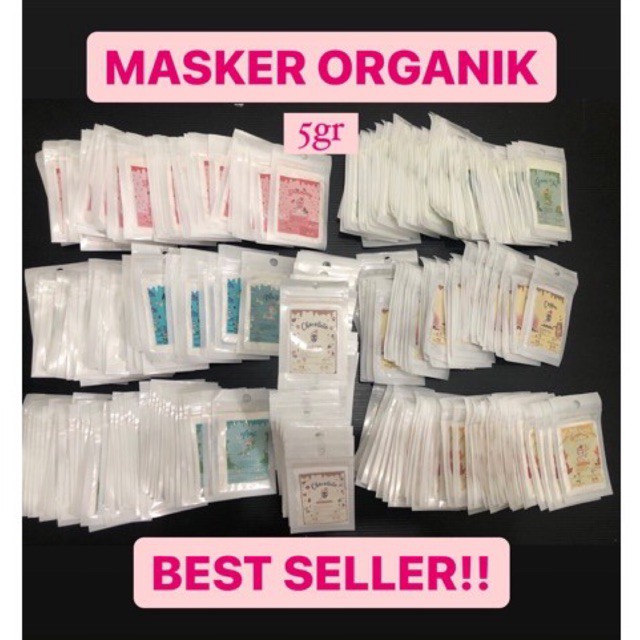 masker organik BPOM masker wajah