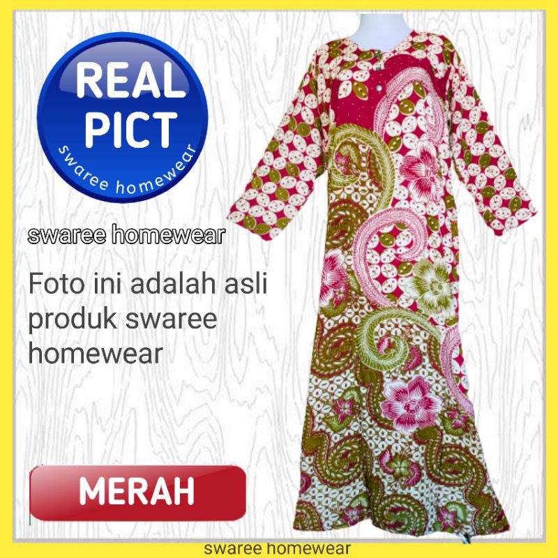 Baju Wanita Kekinian Menyusui Long Dress Remaja Cewek Dewasa Pakaian Perempuan Hamil Bumil Busui Friendly Bahan Rayon Murah Harga Grosir Ukuran LD 100 Cm Lengan Panjang Tidur Santai Kancing Warna Motif Batik Modern Terbaru Terlaris Bisa COD Gratis Ongkir