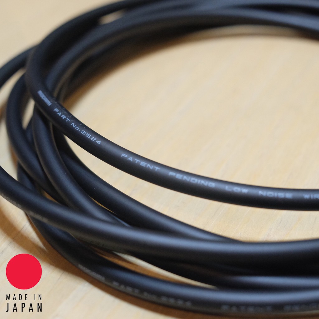 Mogami 2524 Original Japan - Amphenol Plug Intrument Cable 5 Meter