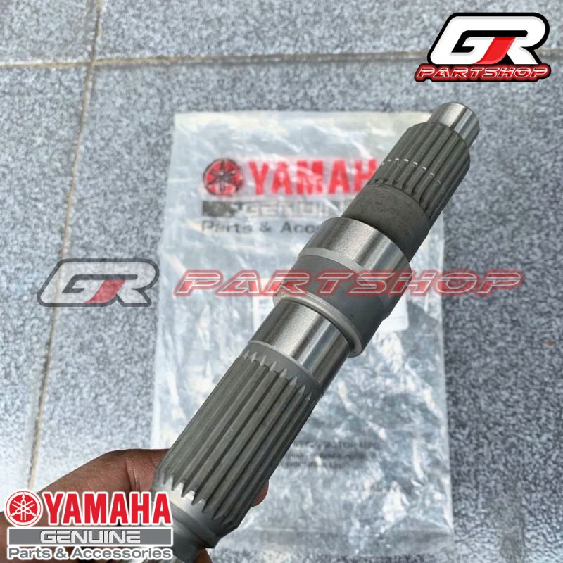 AS RODA BELAKANG AEROX, LEXI, ALL NEW AEROX ORIGINAL YAMAHA KODE B65 AXLE DRIVE GARDAN GIR GEAR GIGI ALL NEW CONNECTED CONECTED ORI YGP