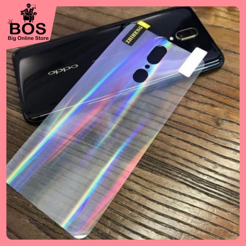 BOS - GROSIR SKIN AURORA | BACK SKINAURORA HYDROGEL FILM RAINBOW ALL TYPE HP