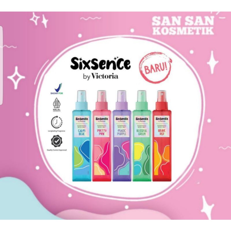 Sixsence by victoria body mist