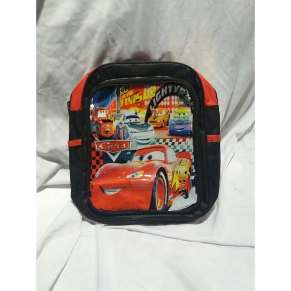 tas ransel anak paud karakter CARS