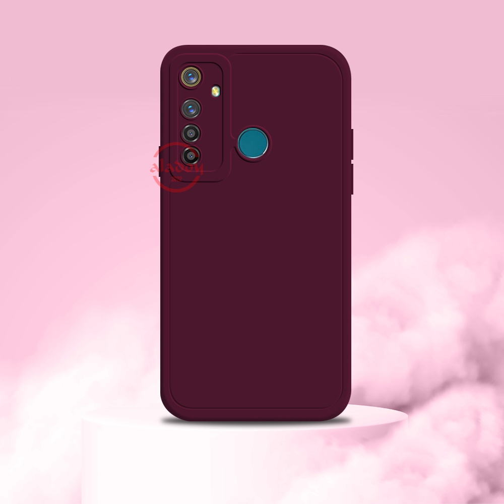 Case Realme 5 Pro Soft Case Liquid Silicone Pro Camera Premium Casing