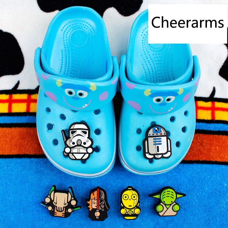 shoe charms Jibbitz perang bintang kartun anime Crocs Sepatu DIY Dapat Dilepas berlaku untuk sandal Lubang Sepatu decorate accessories hadiah sepatu anak