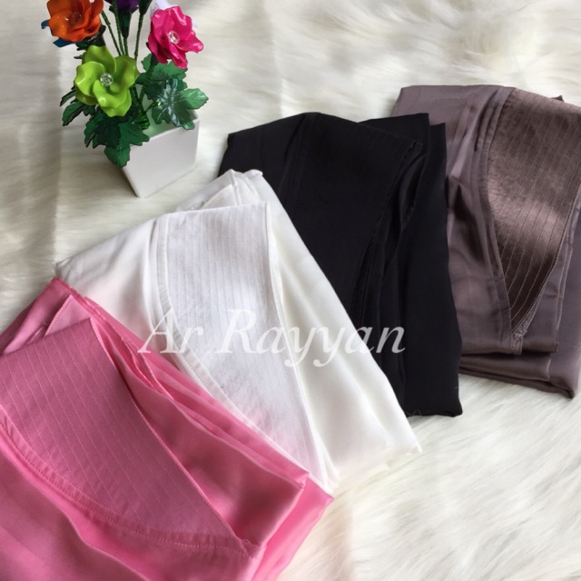 Jasa jahit khimar/jilbab standar & syar’i plus bahan