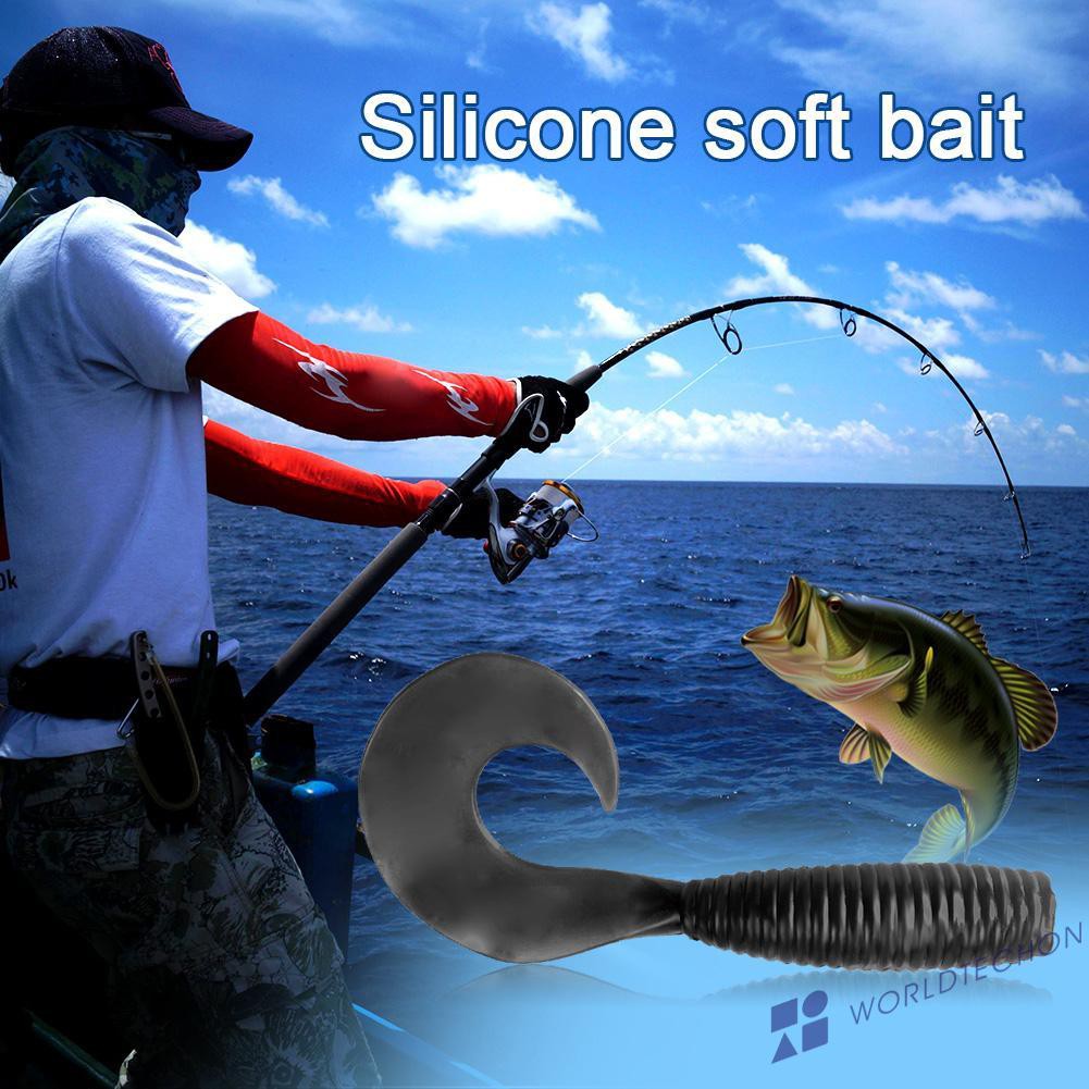 Umpan Pancing Bentuk Ikan Imitasi Bahan Silikon Lembut Shopee