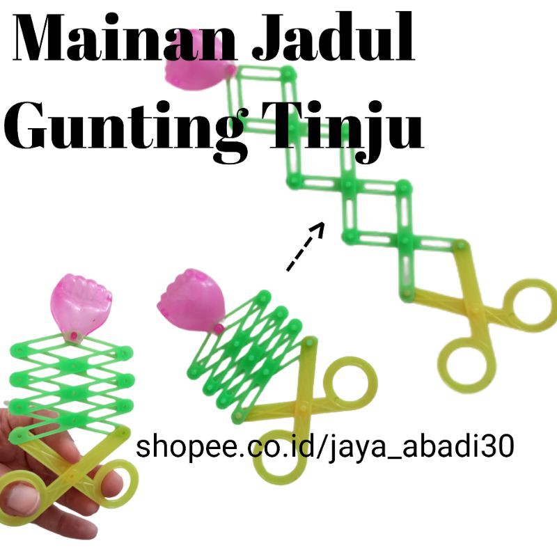 Mainan Jadul Gunting Tinju Jotos