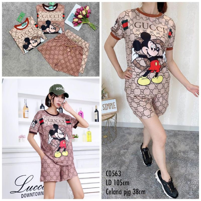 ONE SET IMPORT MOTIF GUCCI