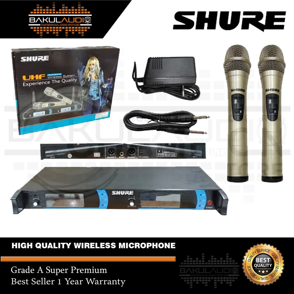 Mic Wireless Shure BLX 5C Beta 58 Grade A - Gold