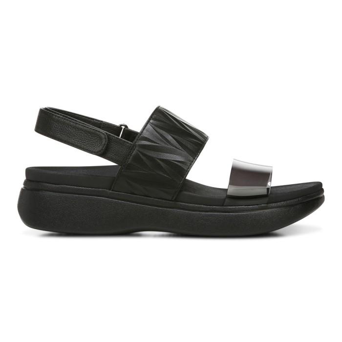 Vionic Karleen Black Sandal Wanita