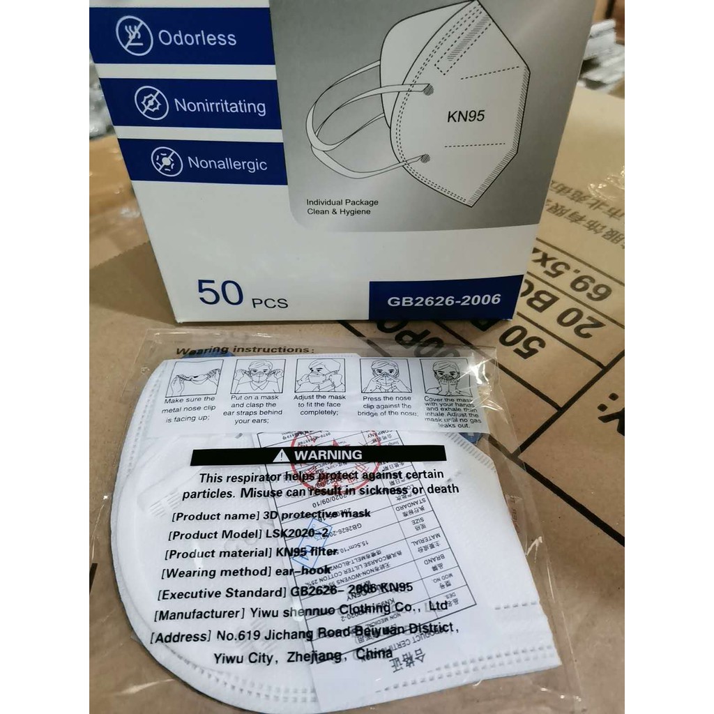 Masker KN95 impor Face Mask Masker KN 95 Face Mask Tebal Anti Debu Masker Original