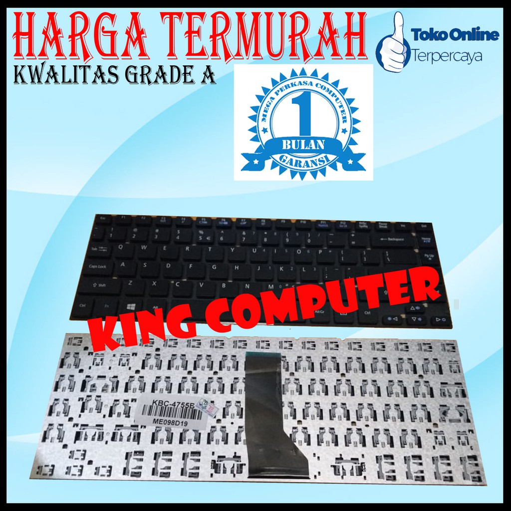 KEYBOARD ACER 4755 BLACK