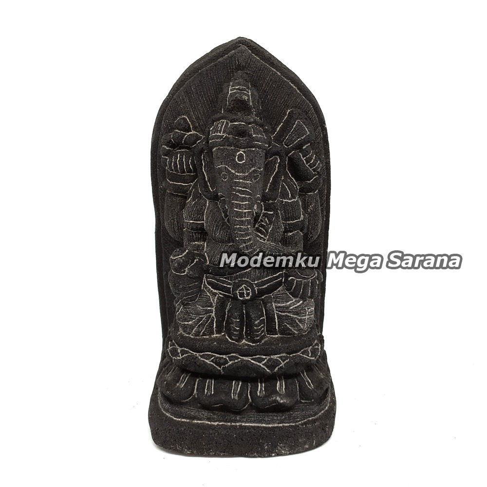 Pajangan Miniatur Patung Ganesha T15 - Tedeng 7x7x15 cm