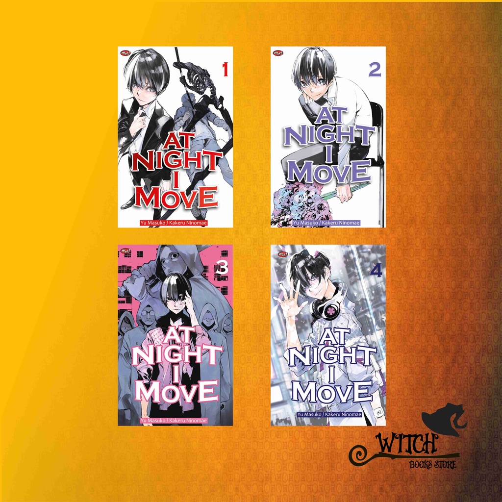 At Night I Move (set)