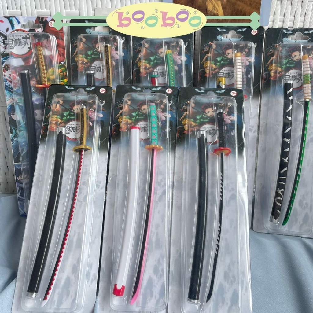 TOKOBOO | Mainan PEDANG DEMON SLAYER COSPLAY KIMETSU NO YAIBA DIECAST PEDANG KIMETSU NO YAIBA PEDANG