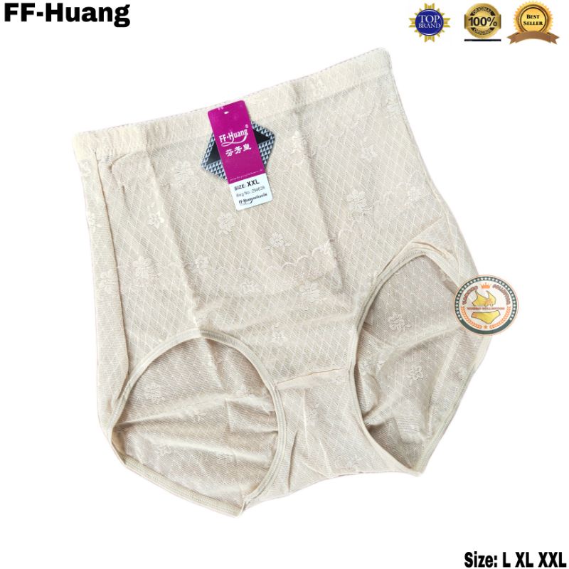 Celana Korset Wanita/ CD Korset Semi Transparan Slimming FF Huang