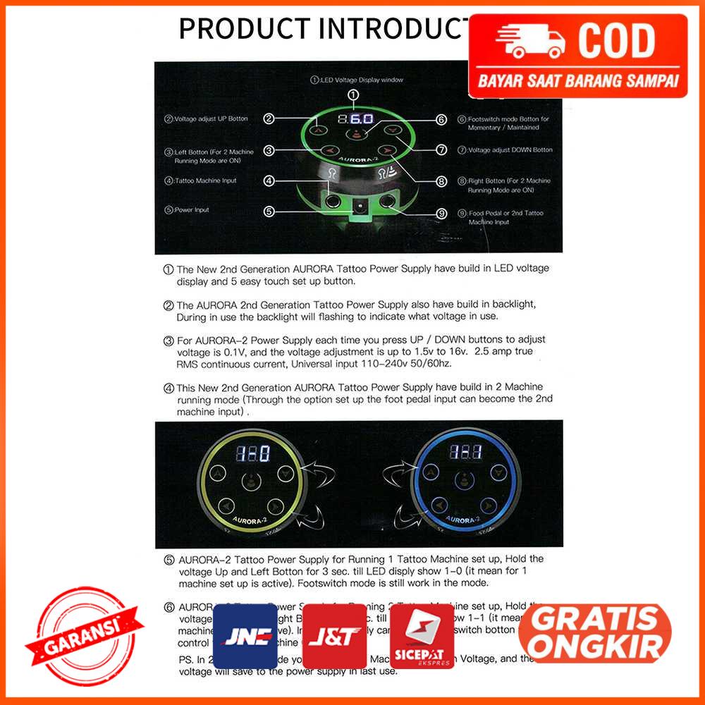 Mesin Tato Power Supply Digital LCD