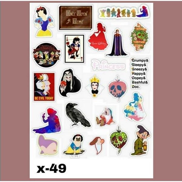 

STIKER TUMBLR AESTHETIC DISNEY X-49
