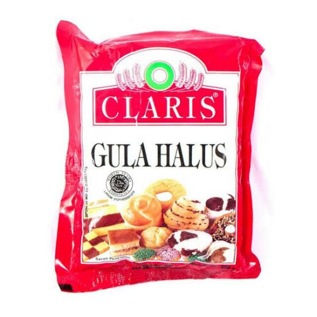 

Gula Halus Claris 250gram