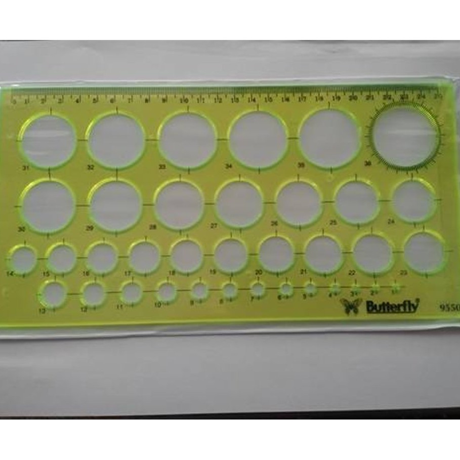 

Penggaris Lingkaran Butterfly 9550