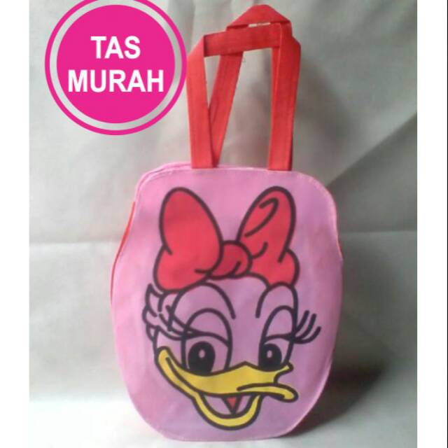 

TAS JINJING KARAKTER KARTUN DEASY DUCK | TAS SOUVENIR ULANG TAHUN ANAK | GOODIE BAG MURAH, UNIK |T12