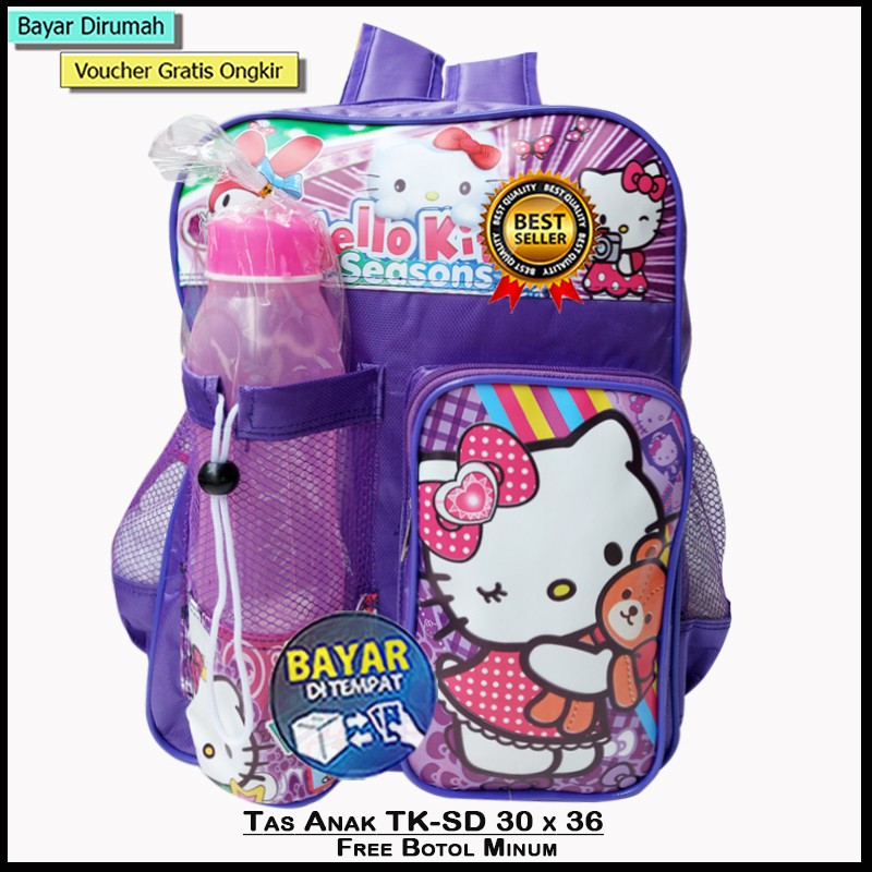 [Paket] Tas Sekolah Anak TK-SD Tas Ransel Anak SD Perempuan Tas Anak Perempuan Tas ransel