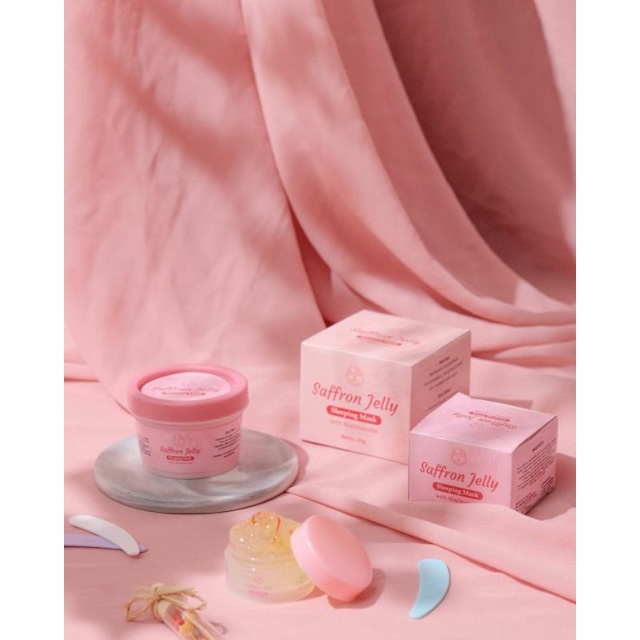 saffron sleeping mask