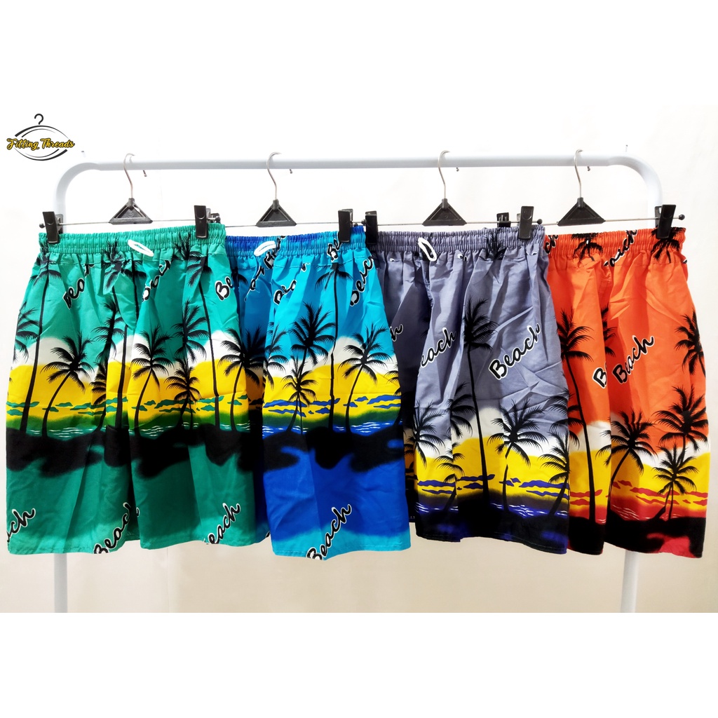 Celana Pantai Hawai Anak Remaja Dewasa / Celana Kolor Motif / Celana Pendek Boxer Harian Unisex / Celana Bali