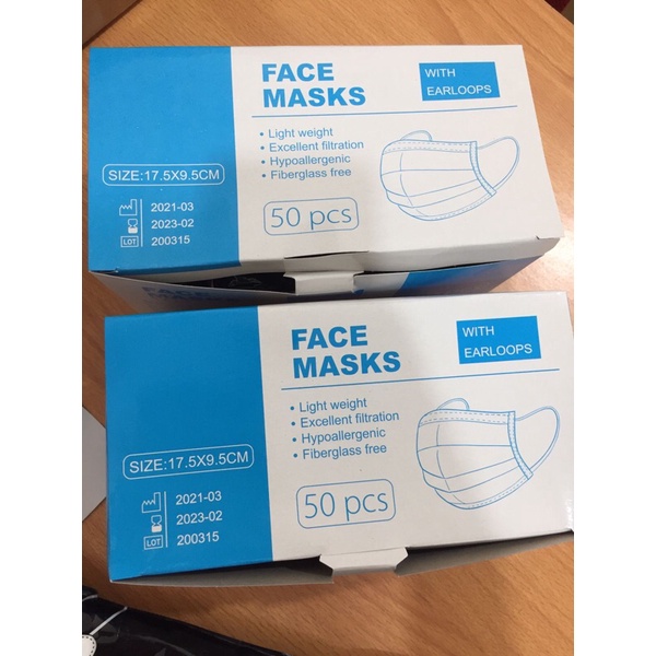 Face Mask 50pcs