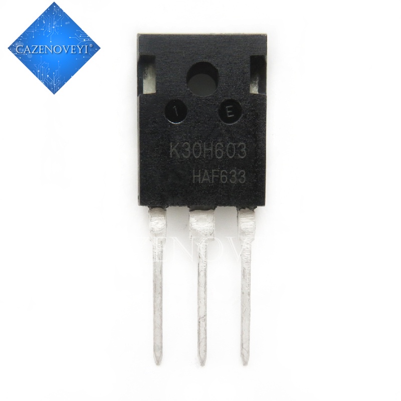 10pcs Ic Ikw30N60H3 Ikw30N60 K30H603 To-247 600v 30a 187w