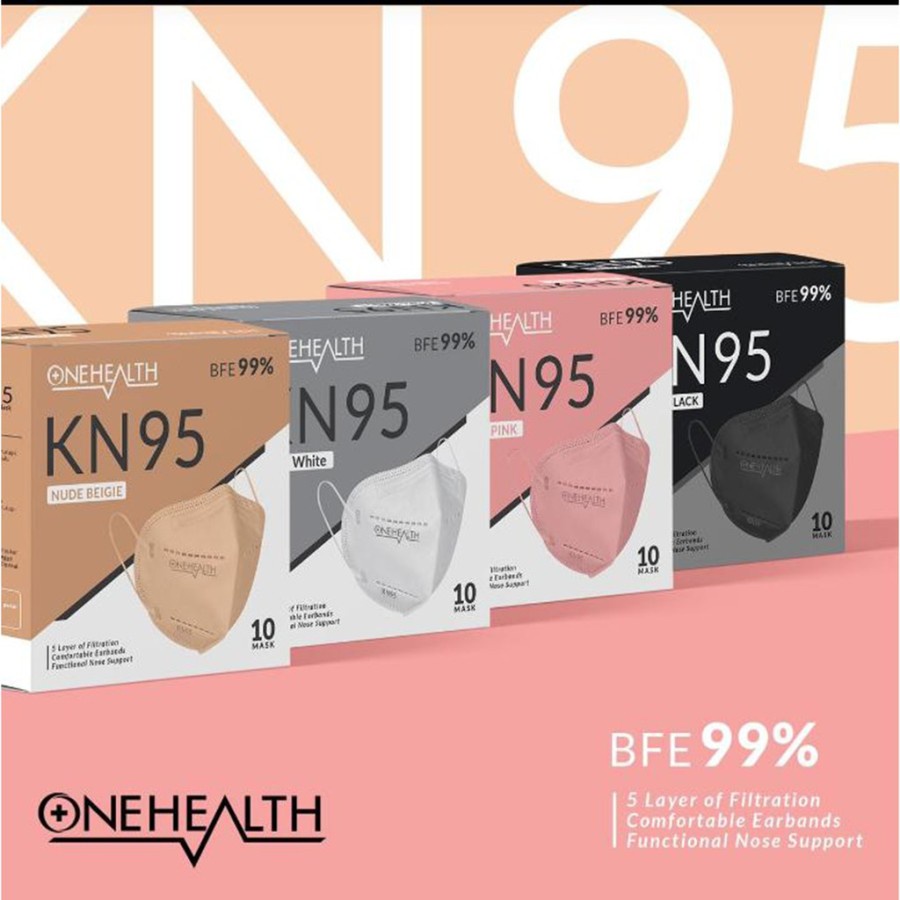 OneHealth Masker KN95 Isi 10 Pcs