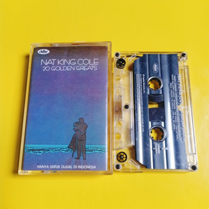 Kaset NAT KING COLE 20 Golden Greats
