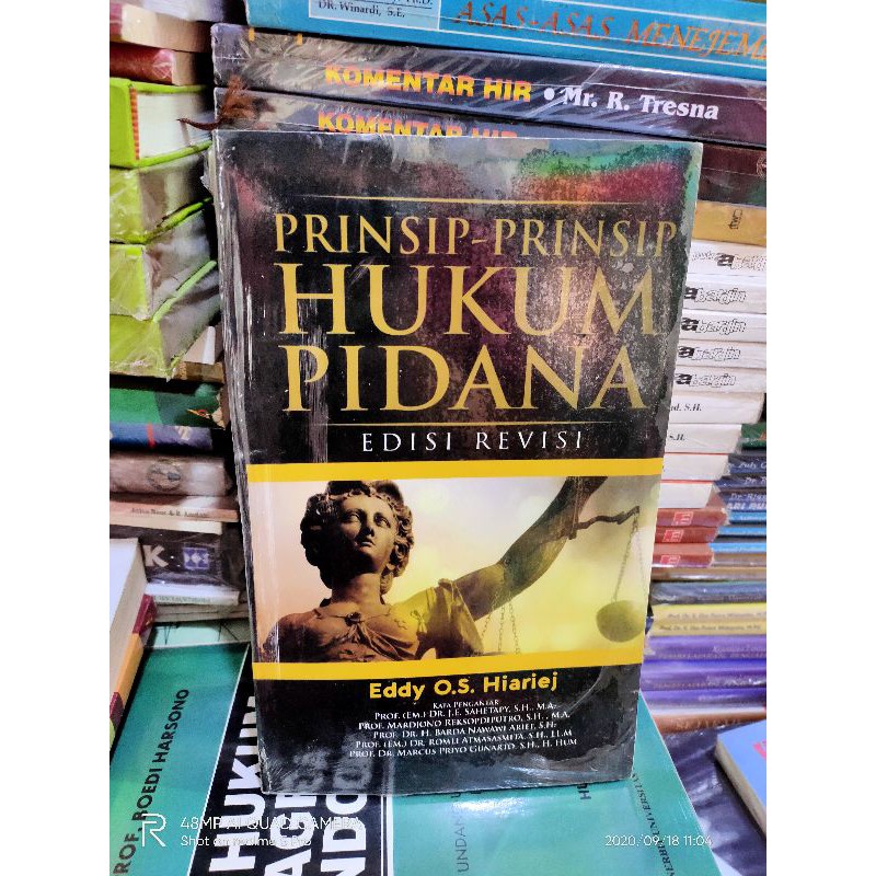 

Prinsip - Prinsip Hukum Pidana Edisi Revisi