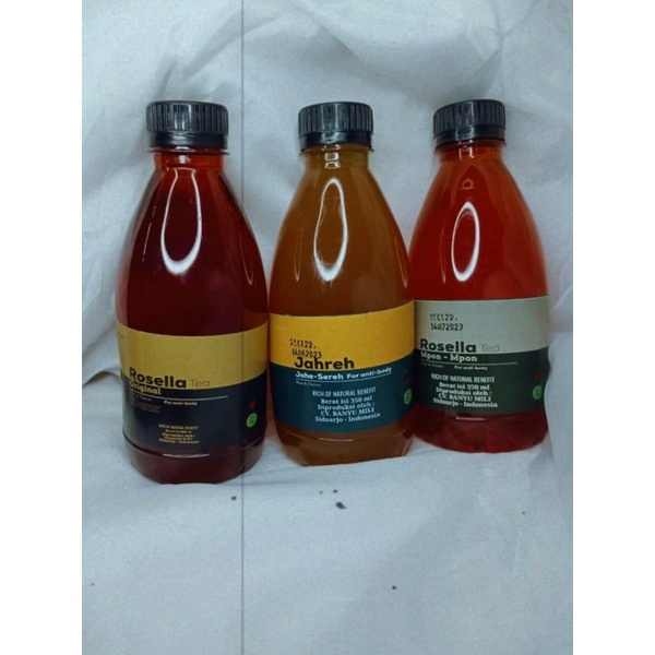 

TEH ROSELLA, EMPON EMPON, JAHE SEREH MINUMAN HERBAL ROSELA TEA