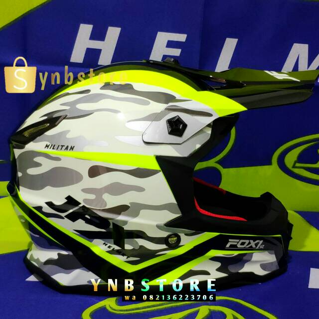 helm JPX fox1 kid jr anak moto Cross trail ktm klx crf ...