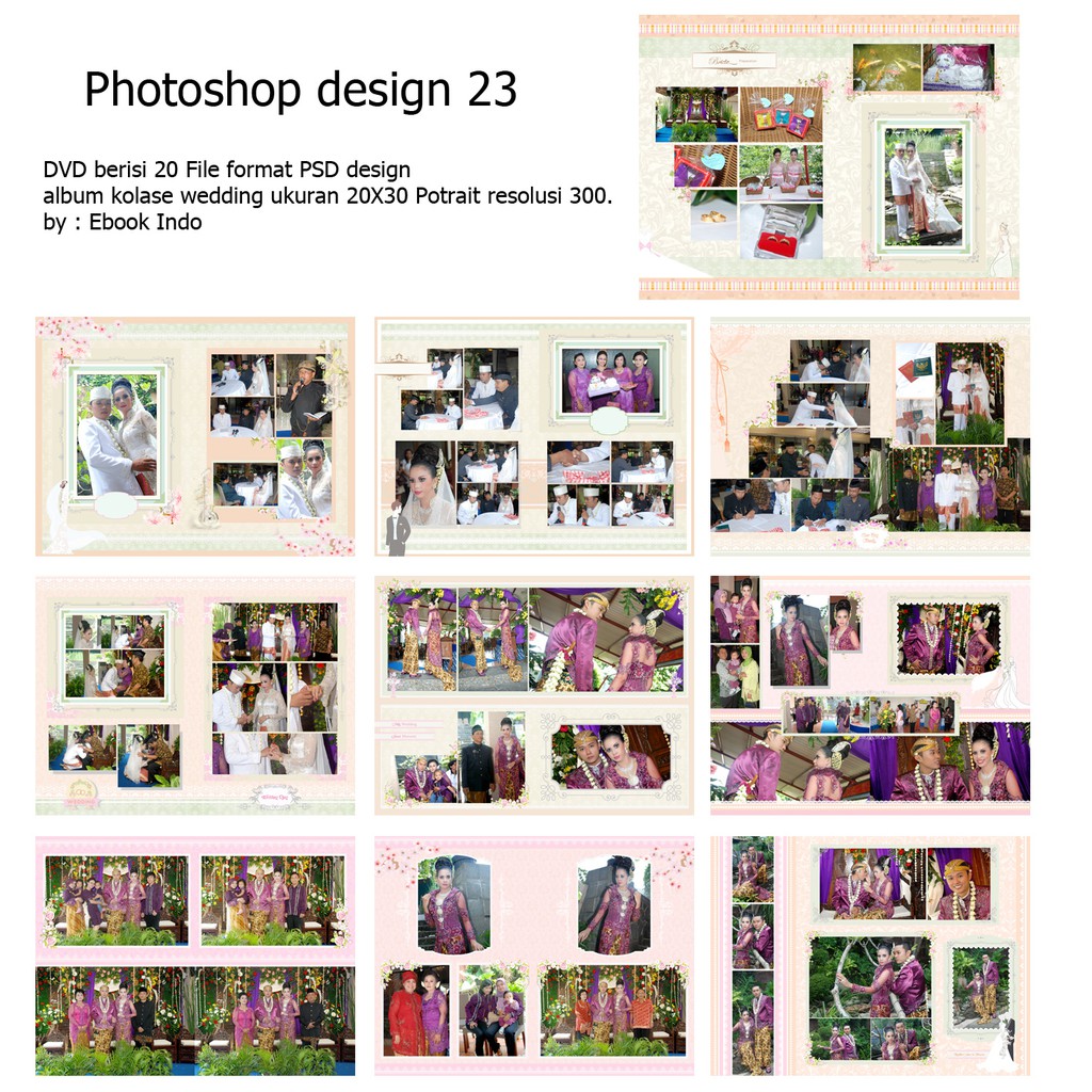 Photoshop Design 23 PSD 23 Wedding