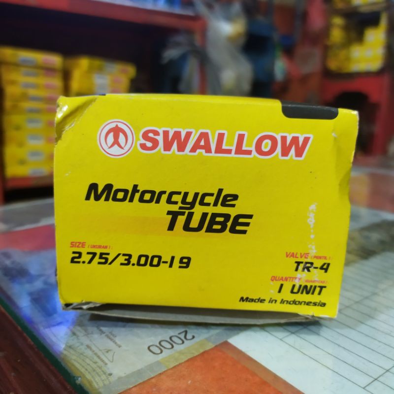 BAN DALAM SWALLOW KLX 275/300-19, 275-19, 300-19, 70/100-19, 80/90-19, 80/100-19, 90/90-19, 90/80-19