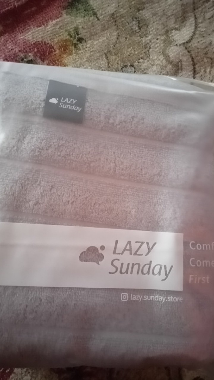 Handuk Mandi - Premium Towel 70x140 Cm - Lazy Sunday