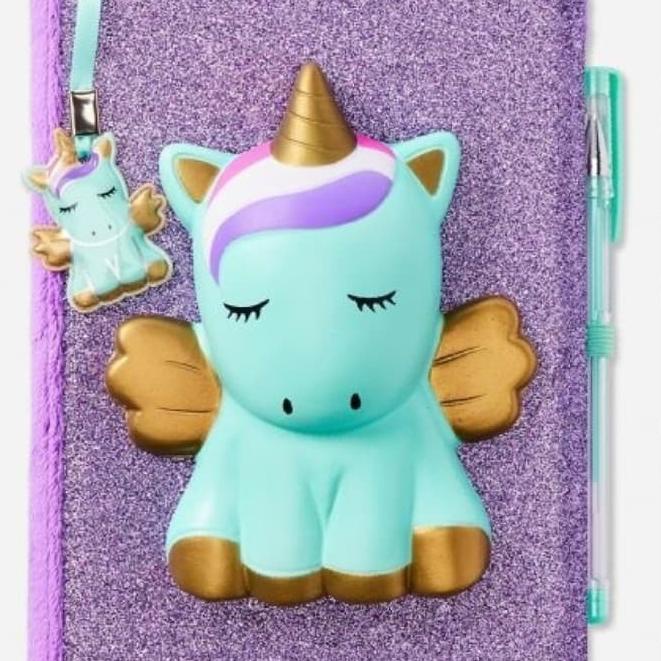 

Buku diari Diary Justice Original Journal Unicorn Squishy